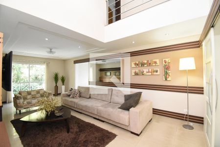 Sala de Estar de casa de condomínio à venda com 4 quartos, 346m² em Pilarzinho, Curitiba
