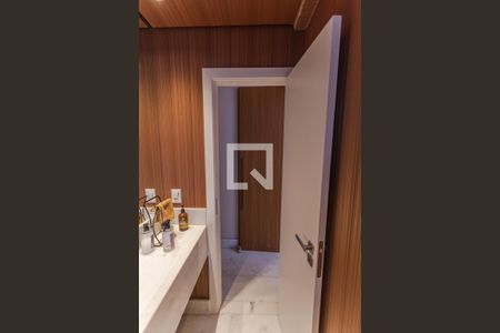 Lavabo na Sala de apartamento à venda com 5 quartos, 384m² em Savassi, Belo Horizonte