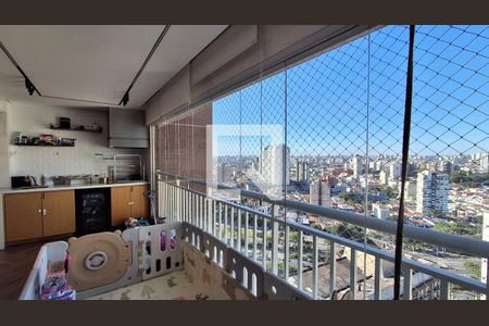 Varanda  de apartamento à venda com 2 quartos, 137m² em Jardim Chácara Inglesa, São Bernardo do Campo