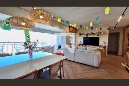 Sala de apartamento à venda com 2 quartos, 137m² em Jardim Chácara Inglesa, São Bernardo do Campo