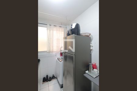 Cozinha e Área de serviço de apartamento à venda com 2 quartos, 50m² em Santa Monica, Belo Horizonte