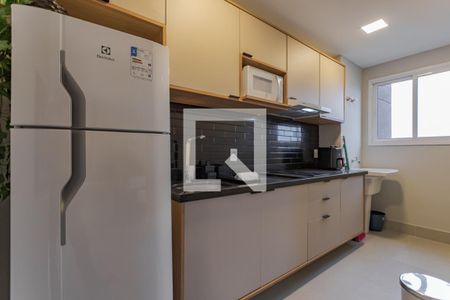 Cozinha e Área de Serviço de kitnet/studio para alugar com 1 quarto, 43m² em Passo D’areia, Porto Alegre