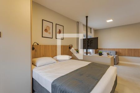 Sala/Quarto de kitnet/studio para alugar com 1 quarto, 43m² em Passo D’areia, Porto Alegre