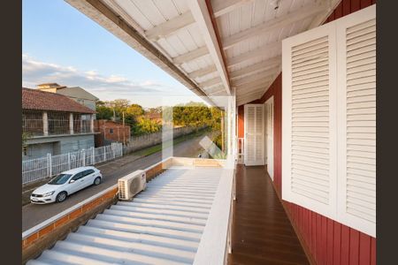 Varanda da sala de casa para alugar com 3 quartos, 120m² em Bom Sucesso, Gravataí