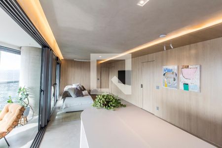 Sala  de apartamento à venda com 3 quartos, 180m² em Alphaville Empresarial, Barueri
