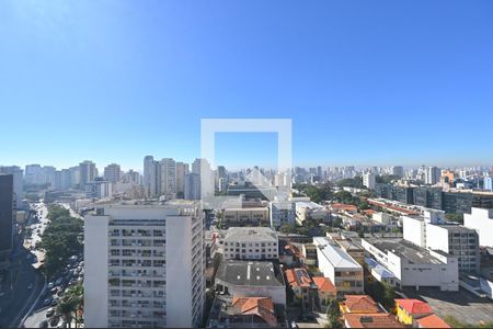 Vista da Varanda de kitnet/studio à venda com 1 quarto, 47m² em Vila Clementino, São Paulo