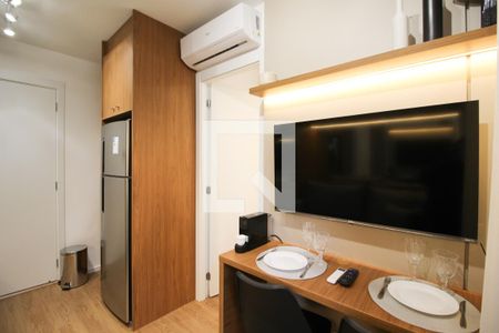 Sala de apartamento para alugar com 1 quarto, 24m² em Vila Nova Conceição, São Paulo