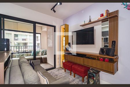 Sala de apartamento à venda com 2 quartos, 57m² em Brás, São Paulo