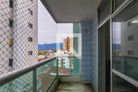 Sacada  de apartamento para alugar com 2 quartos, 117m² em Nova Mirim, Praia Grande