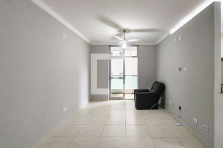 Sala de apartamento para alugar com 2 quartos, 117m² em Nova Mirim, Praia Grande