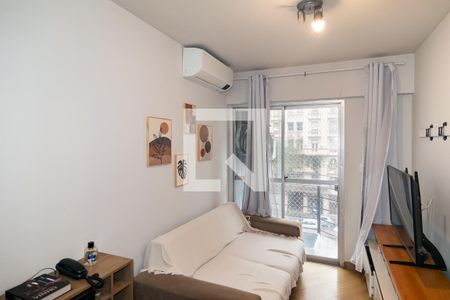 Sala de apartamento para alugar com 1 quarto, 34m² em Bela Vista, São Paulo