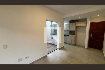 Sala - Sala de jantar  de apartamento para alugar com 2 quartos, 48m² em Vila Alice, Santo André