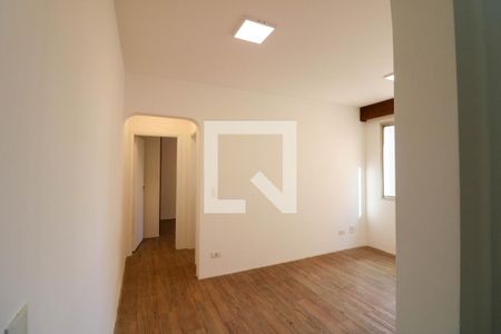 Sala de apartamento à venda com 1 quarto, 48m² em Brooklin, São Paulo