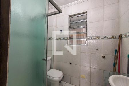 Banheiro  de apartamento para alugar com 1 quarto, 50m² em Boqueirão, Praia Grande