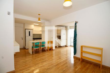 Sala e Cozinha de apartamento para alugar com 2 quartos, 65m² em Perdizes, São Paulo