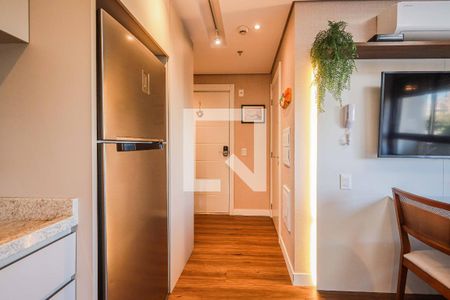 Sala de apartamento à venda com 1 quarto, 44m² em Petrópolis, Porto Alegre