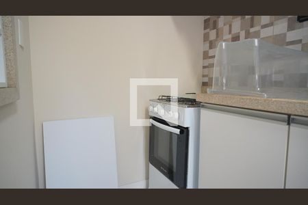 Cozinha  de apartamento à venda com 1 quarto, 47m² em São João, Porto Alegre