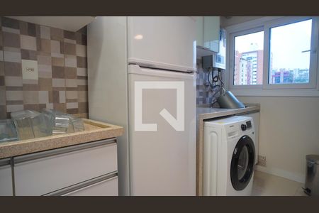 Cozinha e Área de Serviço de apartamento à venda com 1 quarto, 47m² em São João, Porto Alegre