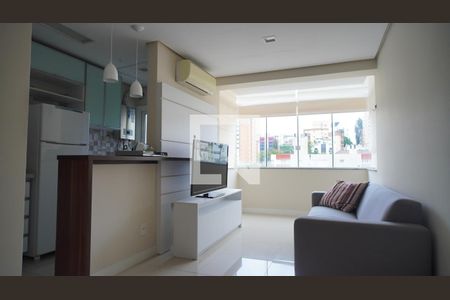 Sala  de apartamento à venda com 1 quarto, 47m² em São João, Porto Alegre
