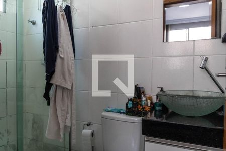 Banheiro da Suíte de apartamento à venda com 3 quartos, 188m² em Cinquentenario, Belo Horizonte