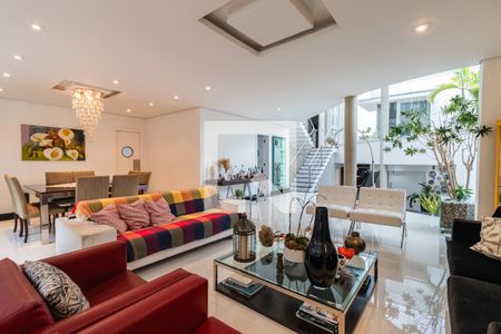 Sala de casa de condomínio à venda com 4 quartos, 425m² em Alphaville Conde Ii, Barueri