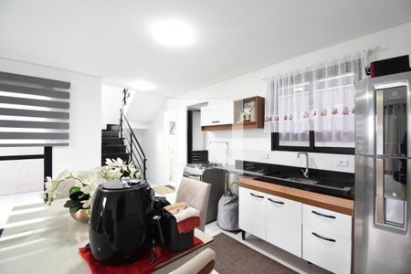 Sala/Cozinha de casa à venda com 3 quartos, 100m² em Bairro Alto, Curitiba
