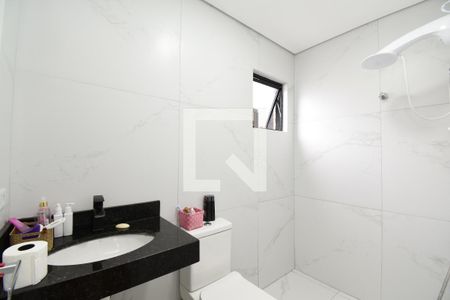 Banheiro da Suíte de casa à venda com 3 quartos, 100m² em Bairro Alto, Curitiba