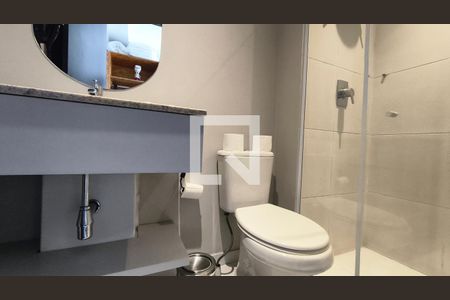 Banheiro de kitnet/studio à venda com 1 quarto, 22m² em Sé, São Paulo
