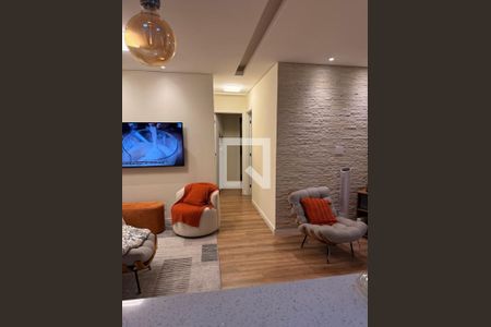 Sala de apartamento à venda com 2 quartos, 70m² em Olímpico, São Caetano do Sul