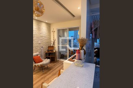 Sala de apartamento à venda com 2 quartos, 70m² em Olímpico, São Caetano do Sul