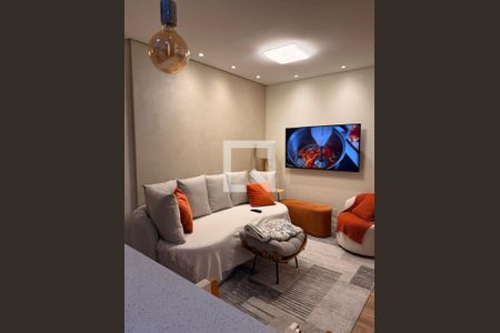 Sala de apartamento à venda com 2 quartos, 70m² em Olímpico, São Caetano do Sul