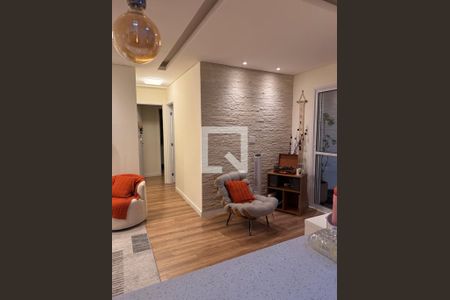Sala de apartamento à venda com 2 quartos, 70m² em Olímpico, São Caetano do Sul