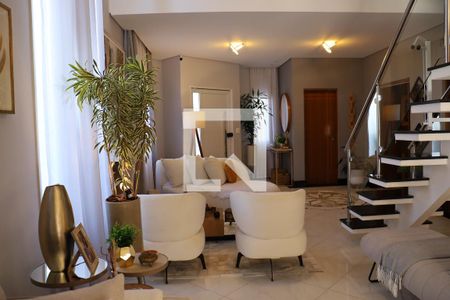 Sala de casa de condomínio para alugar com 3 quartos, 320m² em Parque Nova Jandira, Barueri
