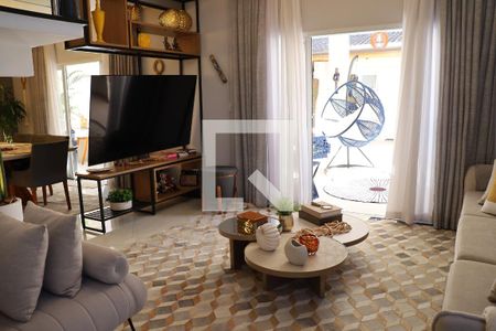 Sala de casa de condomínio para alugar com 3 quartos, 320m² em Parque Nova Jandira, Barueri