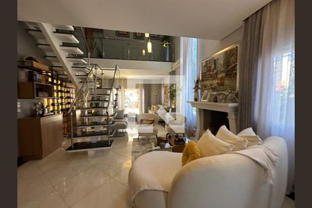 Sala de casa de condomínio para alugar com 3 quartos, 320m² em Parque Nova Jandira, Barueri