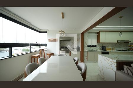 Sala de apartamento à venda com 3 quartos, 125m² em Vila Santa Teresa, Santo André