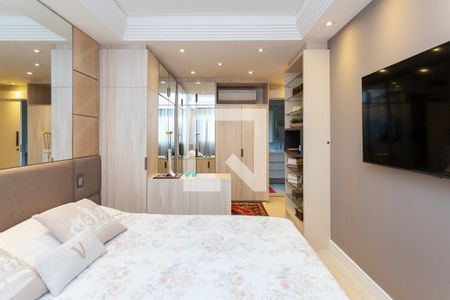 Suíte de apartamento à venda com 4 quartos, 167m² em Bigorrilho, Curitiba