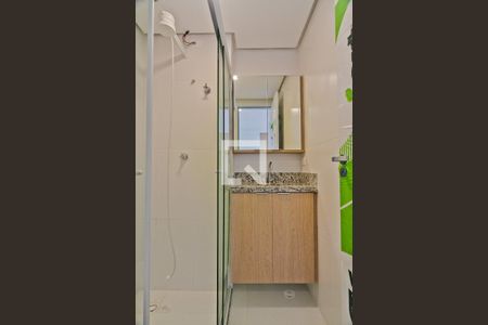 Banheiro de apartamento para alugar com 1 quarto, 30m² em Vila Pauliceia, São Paulo