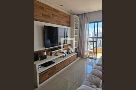 Sala de apartamento à venda com 3 quartos, 84m² em Vila Olivo, Valinhos