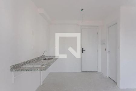 Cozinha de kitnet/studio à venda com 1 quarto, 33m² em Pinheiros, São Paulo