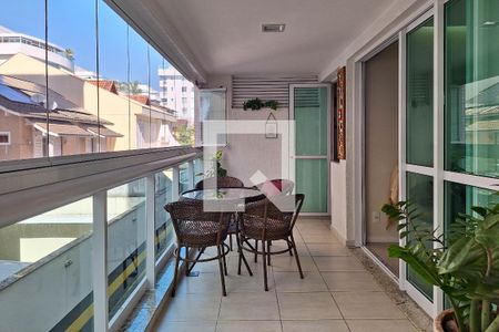 Varanda da Sala de apartamento à venda com 3 quartos, 127m² em Charitas, Niterói