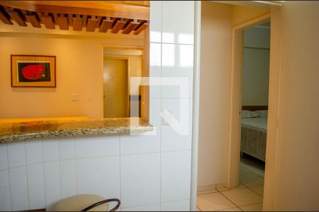 Cozinha de apartamento para alugar com 1 quarto, 53m² em Setor Central, Goiânia