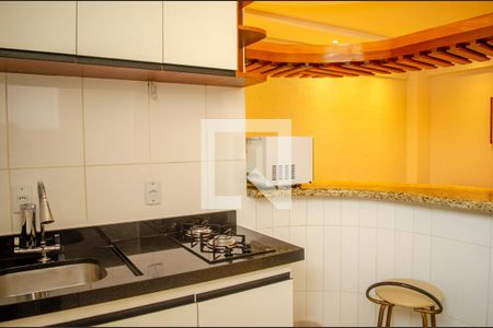 Cozinha de apartamento para alugar com 1 quarto, 53m² em Setor Central, Goiânia