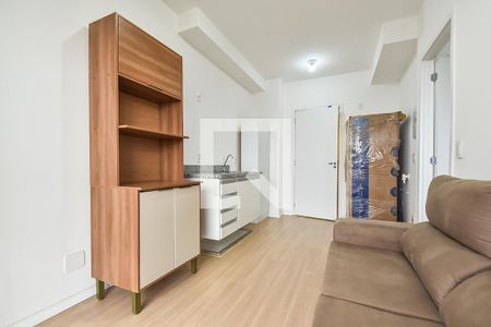 Sala/cozinha de apartamento para alugar com 1 quarto, 29m² em Liberdade, São Paulo