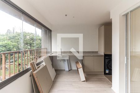 Varanda da Sala de apartamento para alugar com 2 quartos, 60m² em Higienópolis, São Paulo