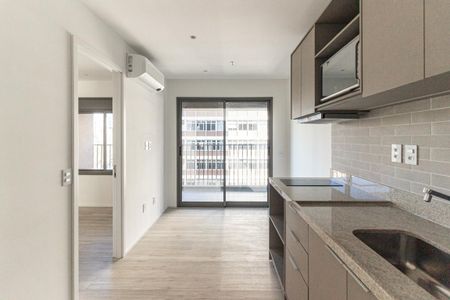 Sala de apartamento para alugar com 1 quarto, 32m² em Higienópolis, São Paulo