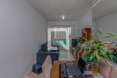 sala_2 de apartamento à venda com 2 quartos, 61m² em Vila Gumercindo, São Paulo