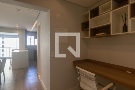 Escritório de apartamento à venda com 1 quarto, 56m² em Vila Nova Conceição, São Paulo