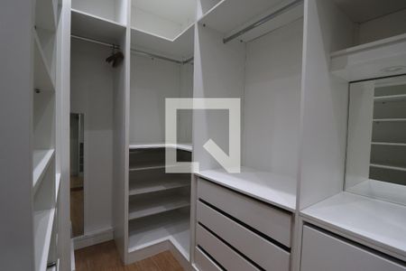 Closet Quarto 1 suíte de apartamento à venda com 3 quartos, 186m² em Parque das Nações, Santo André