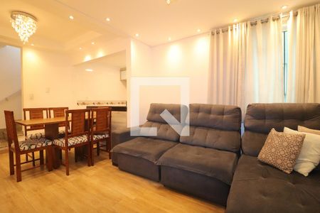 Sala de apartamento à venda com 3 quartos, 186m² em Parque das Nações, Santo André